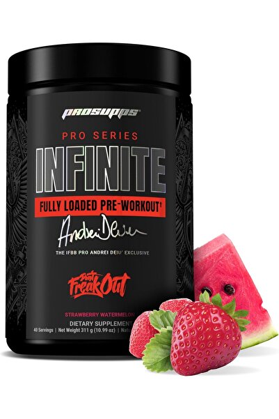 ProSupps إكس أندري دييو - برو سيريز إنفينيت، مكمل ما قبل التمرين متكامل، محفز...