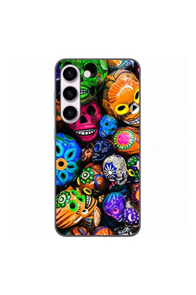 OEM Θήκη συμβατή με Samsung Galaxy S23 από σιλικόνη gel TPU με σχέδιο πολύχρω...