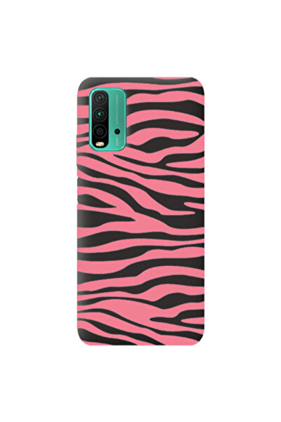 Other Xiaomi Poco M3 Pink Zebra Black Colored Silicone TPU Θήκη