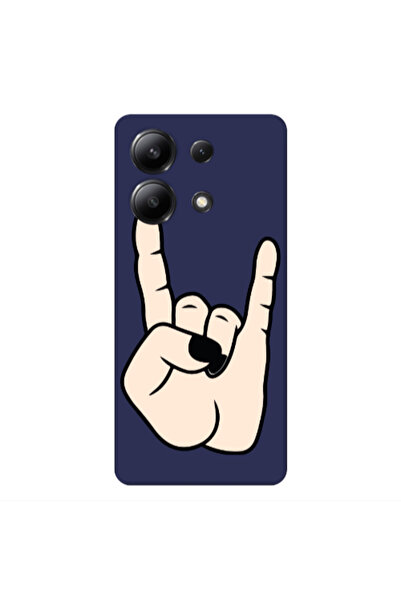 Other Xiaomi Redmi Note 13 4G Rock Dark blue Colored Silicone TPU Θήκη