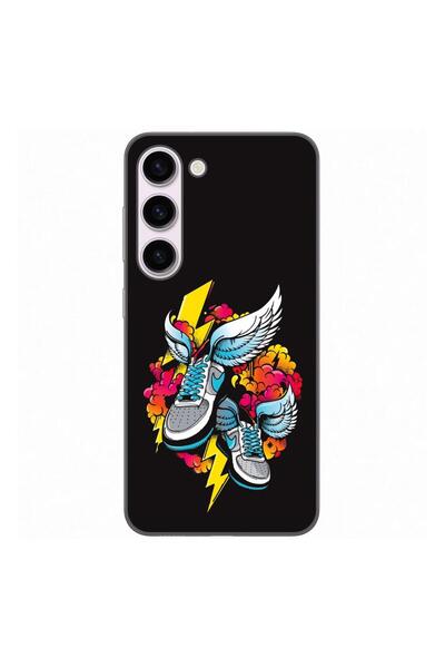OEM Husa compatibila cu Samsung Galaxy S23 Silicon Gel Tpu Model Fashion Snea...