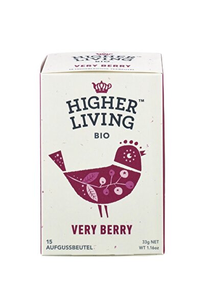 HIGHER LIVING Ceai de fructe Very Berry 15 plicuri,