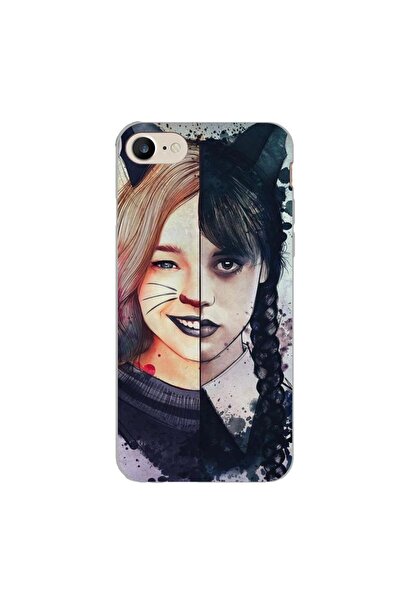 OEM Husa compatibila cu Apple iPhone 7, 8, SE 2020 Silicon Gel Tpu Model Wedn...