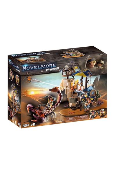 Playmobil Νόβελμορ Σαλαχάρι Σαντ: Μυστική Βάση με Γιγάντιο Σκορπιό (71024)