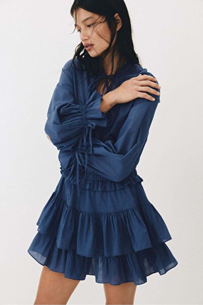 H&M Flounced cotton dress