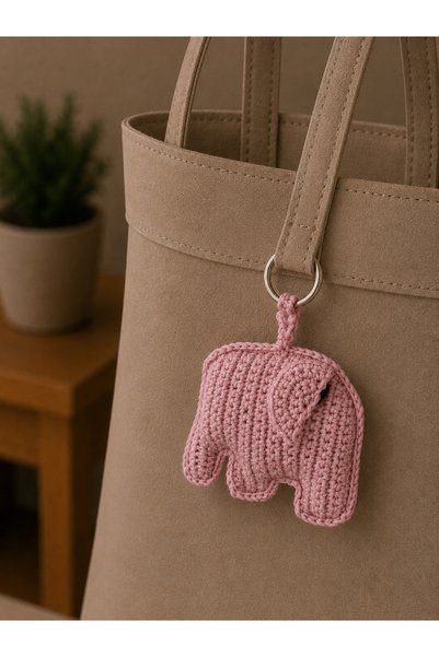 FLY LIFE Hand-Knitted Amigurumi Keychain / Bag Charm
