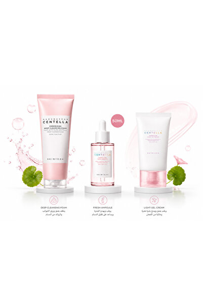 Skin1004 Madagascar Centella Deep Cleansing Foam 125ml + Refreshing Ampoule 5...