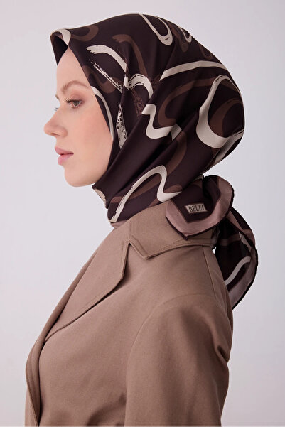 Belli Twill Silk Patterned Scarf 4309D