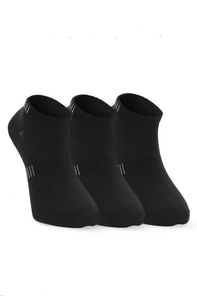 Slazenger عبوة من 3 جوارب رياضية سوداء مريحة للاستخدام اليومي، جوارب رياضية ل...