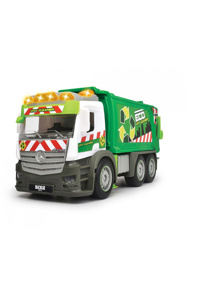 Dickie Toys Mașinuță de jucărie, Camion de gunoi - Camion de acțiune, 3 ani+