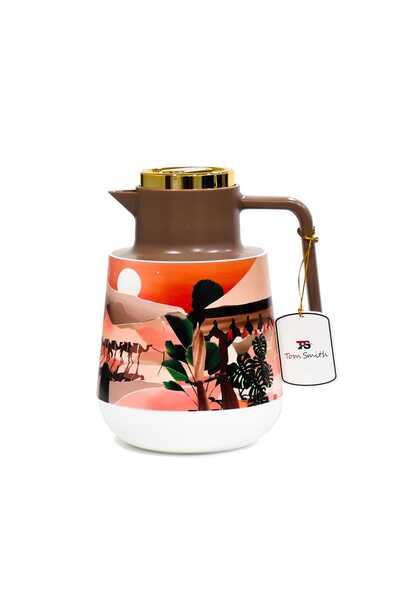 TOM SMITH ABS Vacuum Flask, 1L, YES105Desi