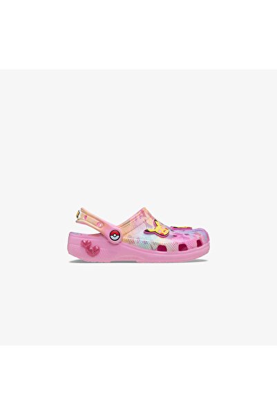 Crocs Pikachu Pink Classic Clog Children's Colorful Slippers Juststep