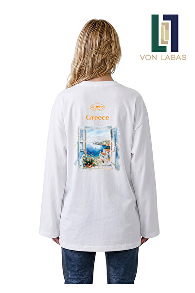 Grafftee Clothing Country Aesthetic (με θέμα τις χώρες) Μακρυμάνικο μπλουζάκι...