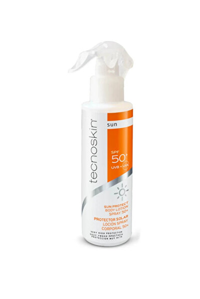 TECNOSKIN Sun Protect Body Lotion Spray SPF50+ Αντηλιακή Λοσιόν Σώματος σε Σπ...