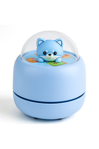HI-FINE Cute Cartoon Mini Desktop Vacuum Cleaner 3-Speed Suction USB Recharge...