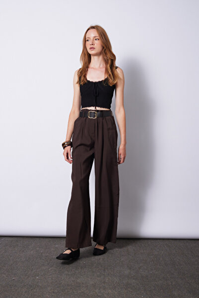 Nisan Lace-Detail Tricot Top