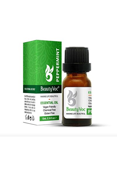 Beauty Voc زيت النعناع العضوي والزيوت العشبية، 10 مل