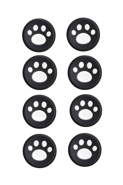 JOYCOR Pati Desen Analog Koruyucu Topuz Başlık - 8'li Set - PS5, PS3, PS4, Xb...