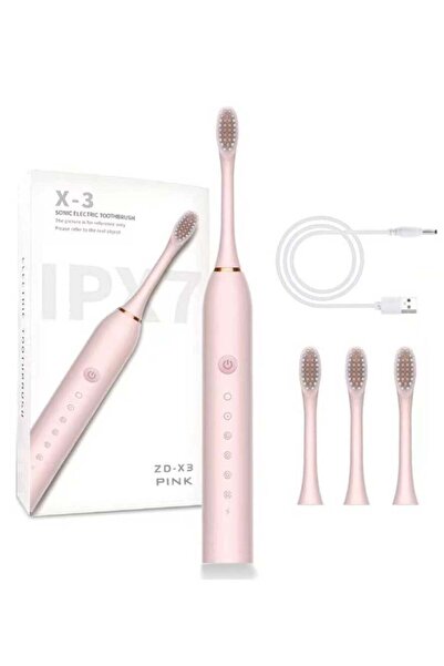 snapcart x-3 Rechargeable Electric Toothbrush, 6 Optional Modes for Fast Char...