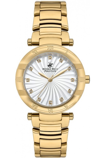 Beverly Hills Polo Club Ceas de damă BEVERLY HILLS BP3565C.120, auriu, fashio...
