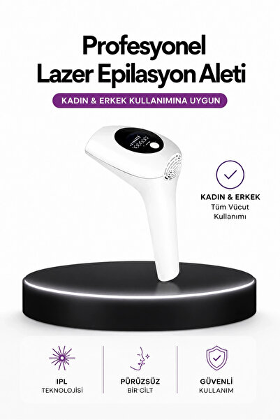 ARMÜZ جهاز إزالة الشعر بالليزر مناسب للرجال والنساء بتقنية IPL