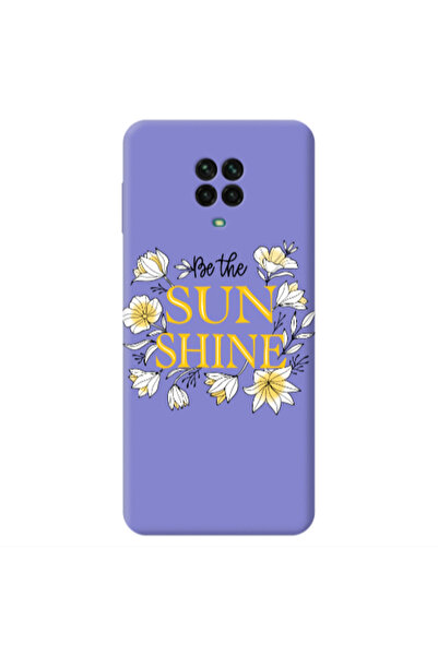 Other Xiaomi Redmi Note 9 Pro Sun Shine Purple Colored Silicone TPU Θήκη