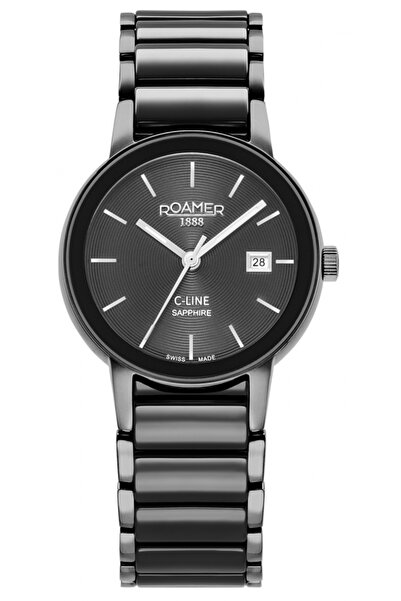 Roamer Ceas de damă 997844 44 85 20 — negru, clasic, stil bijuterie