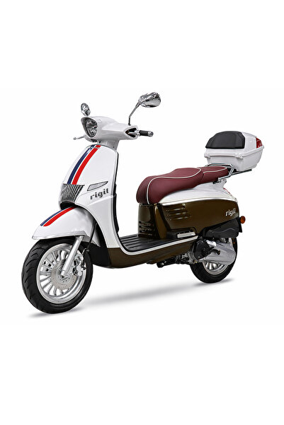 Kral Motor Kral RİGİL-125 Scooter Motosiklet Kahverengi - MondiMotor