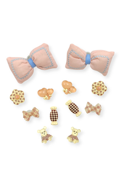 Twist Διακοσμητικά Pins για Clogs Σετ 09 Bow
