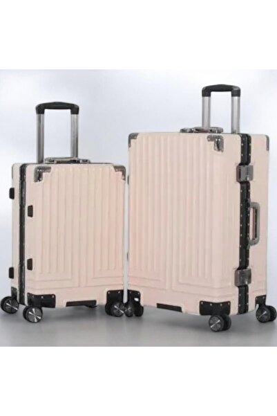 PP Luxurious Aluminum Luggage Set: Unmatched Durability & Style - 2-Piece Sui...