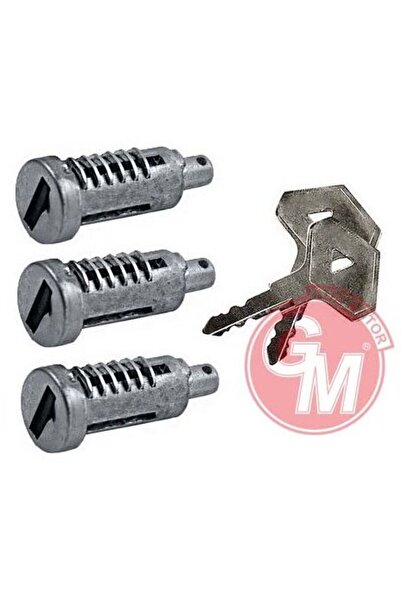 Yerli KAPI KİLİT ŞİFRE TAKIMI 3 lü SET RENAULT R12 TOROS