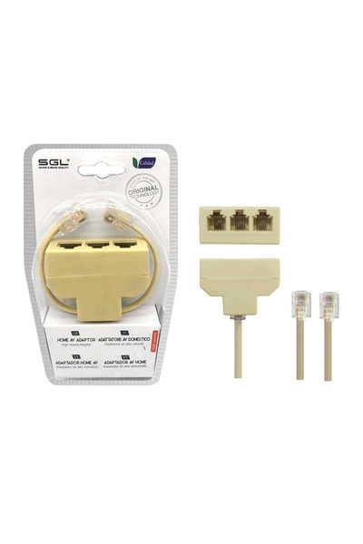 sgl Διακλαδωτής γραμμής δικτύου - Splitter - 3Way - 1783 - 098593