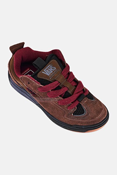 Vans حذاء سكيت ميكسا للأولاد برباط، لون بني غامق