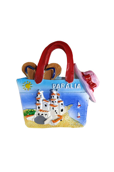 Tradesor Tουριστικό μαγνητάκι Souvenir - Σετ 12pcs - Paralia - 678114