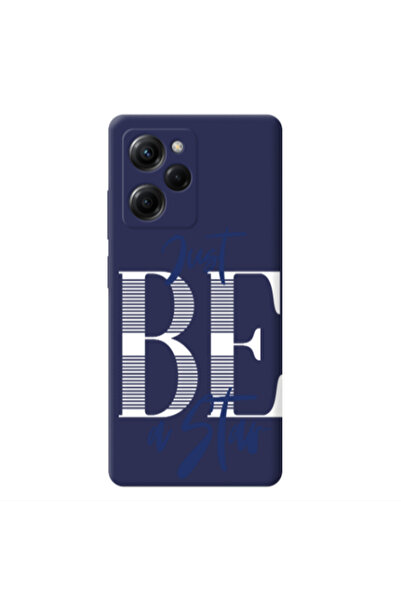 Other Xiaomi Poco X5 Pro Just Be a Star Dark blue Colored Silicone TPU Θήκη