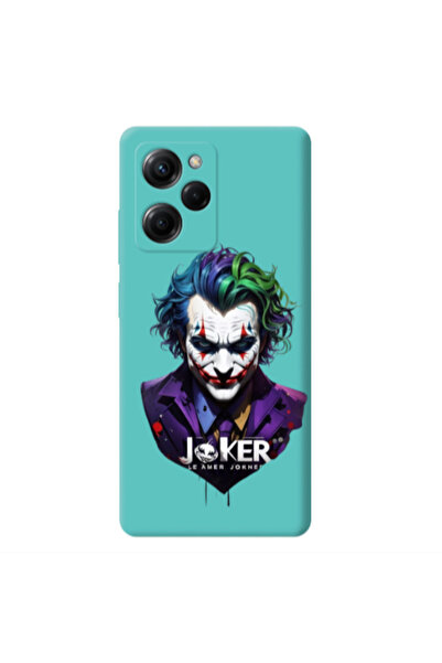 Other Xiaomi Poco X5 Pro Le amer Joker Turquoise Colored Silicone TPU Θήκη