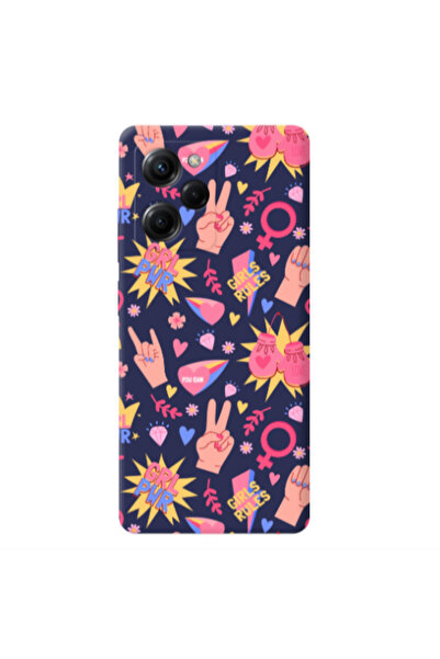 Other Xiaomi Poco X5 Pro Grl Pwr 2 Dark blue Colored Silicone TPU Θήκη