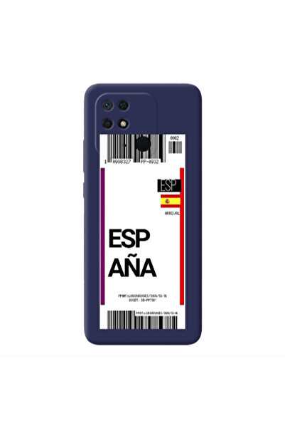Other Xiaomi Redmi 10C Espana Arrival Dark blue Colored Silicone TPU Θήκη