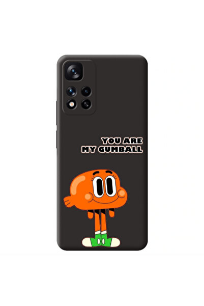 Other Xiaomi Redmi Note 11 Pro 5G You are my gumball Black Colored Silicone T...