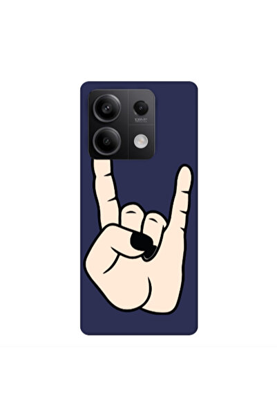 Other Xiaomi Redmi Note 13 5G Rock Dark blue Colored Silicone TPU Θήκη