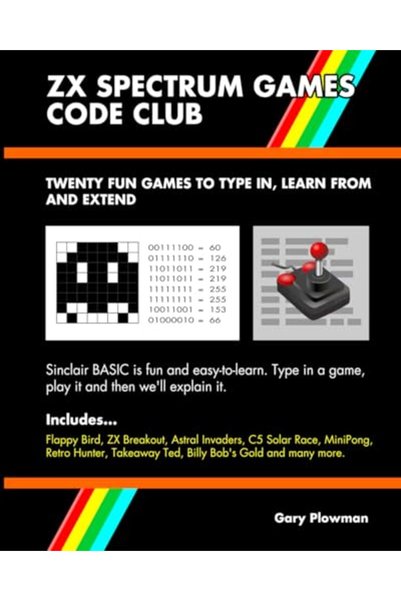 Harper Collins Zx Spectrum Games Code Club Twenty Fun Games To Code And Learn