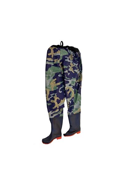 Tradesor Αδιάβροχο παντελόνι με γαλότσα - Camo - No.40 - 931768