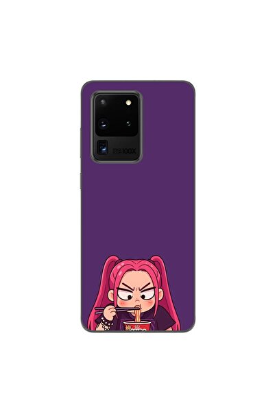 OEM Husa compatibila cu Samsung Galaxy S20 Ultra Silicon Model KPop Demon Hun...