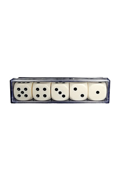 Piatnik Set zaruri, marime 22 mm, 5 bucati pe set