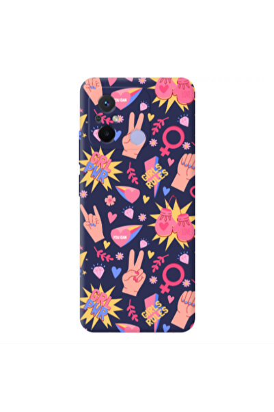 Other Xiaomi Redmi 12C Grl Pwr 2 Dark blue Colored Silicone TPU Θήκη