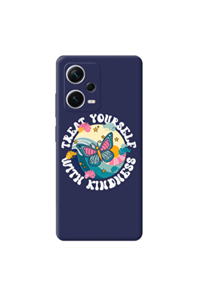 Other Xiaomi Poco X5 Kindless Yourself Dark blue Colored Silicone TPU Θήκη