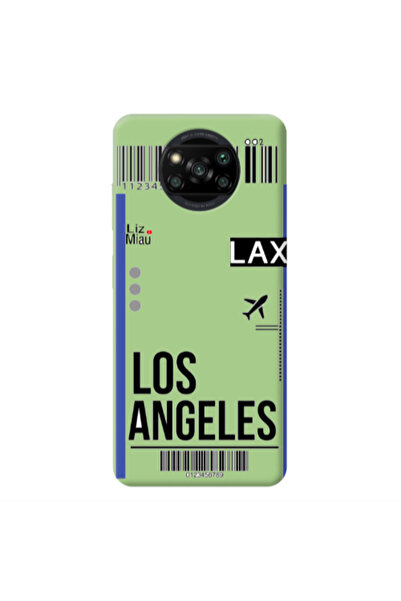 Other Xiaomi Poco X3 /X3 Pro Los angeles Light Green Colored Silicone TPU Θήκη