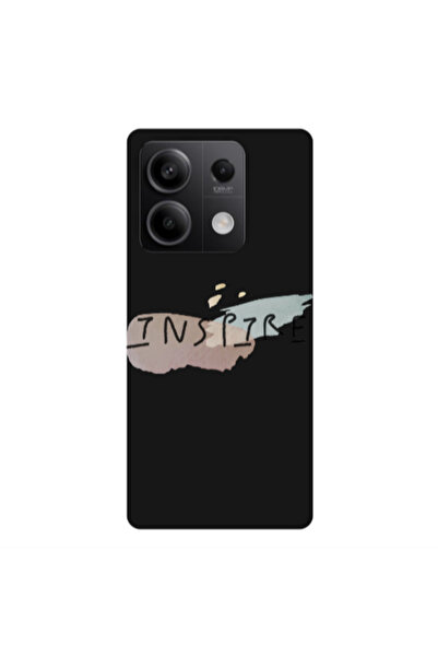 Other Xiaomi Redmi Note 13 5G Inspire Black Colored Silicone TPU Θήκη