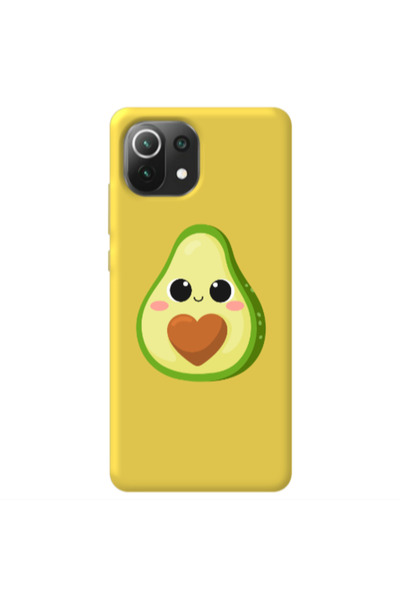 Other Xiaomi Mi 11 Lite Baby avocado Yellow Colored Silicone TPU Θήκη