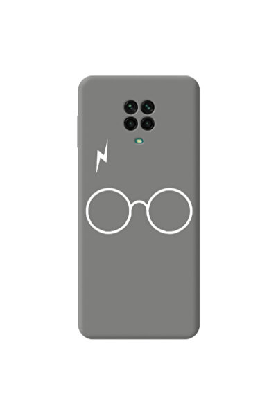 Other Xiaomi Redmi Note 9 Pro glasses Grey Colored Silicone TPU Θήκη